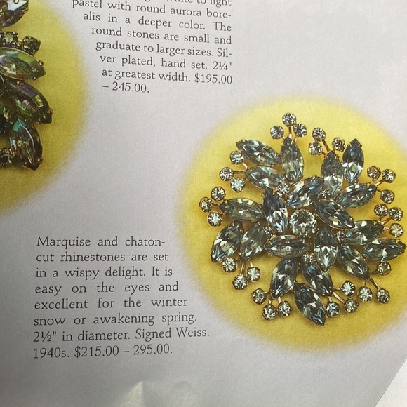 Vintage- Juliana- Dramatic Maltese Cross of Montana Blue & Light Sapphire - Picture 17 of 17